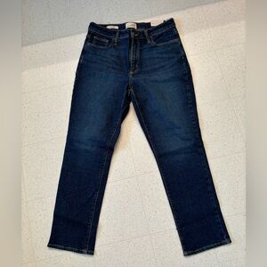 High-Rise Straight Leg Jeans